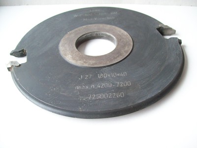 1 Leitz Profil Schlitzscheibe 100 x 10 x 40 Schlitzfräser Fräser Fräskopf HM J27