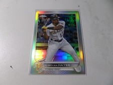 2022 Topps Chrome Sonic Base Prism Refractor #98 Ke'Bryan Hayes - Pittsburgh Pir