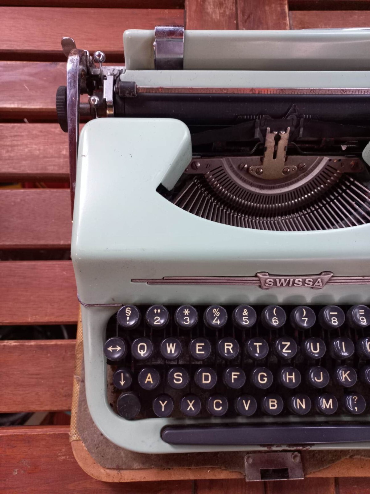 Rare Typewriter Swissa Junior Vintage Typewriter Swissa Old -  Finland