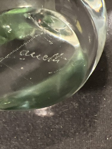 Vintage frühe Jahrhundertmitte moderner Murano signiert von Lucio Zanetti Glasente H-4 - Bild 6 von 6