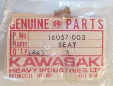 NOS GENUINE KAWASAKI Z1 CARBURETOR SPRING SEAT 16057-003 NEW OEM