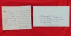 William Augustus Lake Letter Signed Note ~Killed in Duel with Col.Chambers