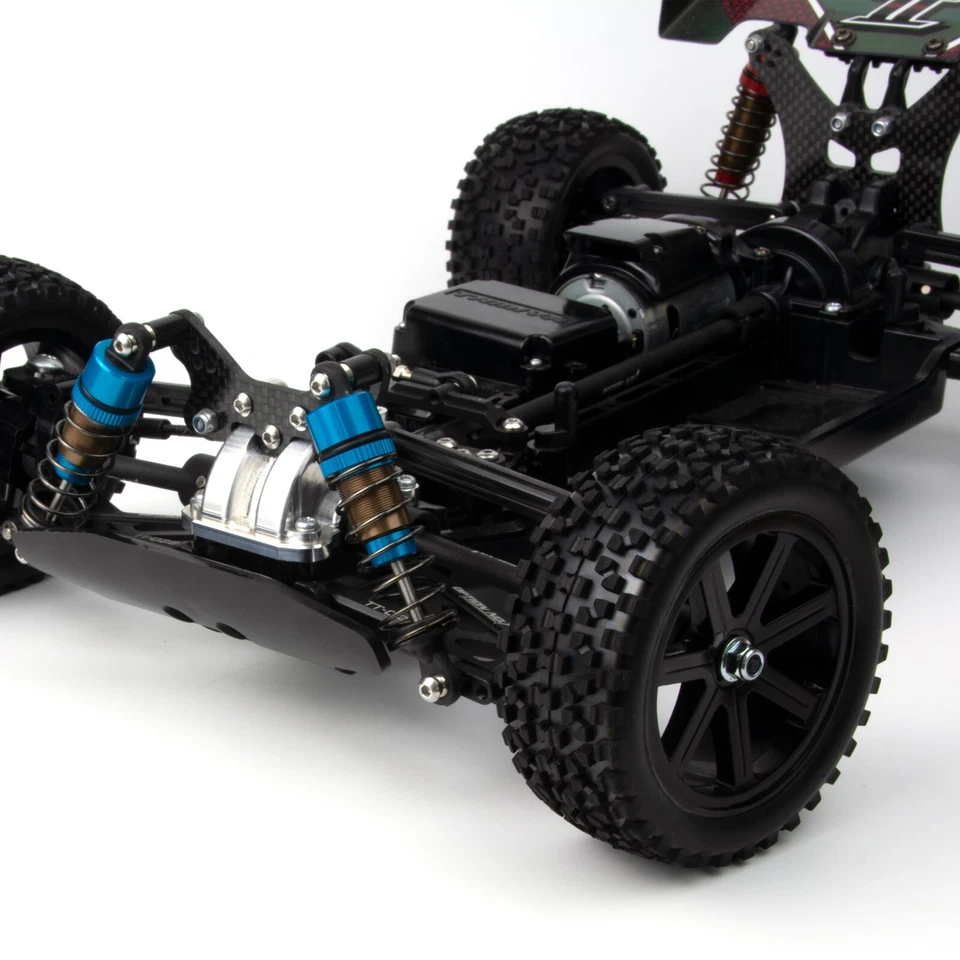 Wheels Rims Tires 12mm Hex Hub for Tamiya TT-02B DT-02 HPI HSP 1/10 RC Buggy Car - Image 2 of 4