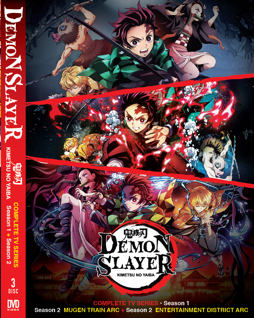 DVD Demon Slayer:Kimetsu No Yaiba Season 2 Epi 1-18 End+ Mugen