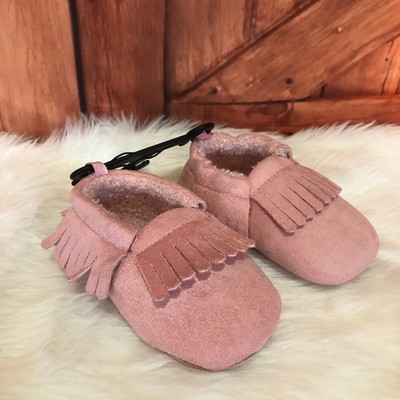 girls moccasin slippers