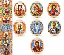 Heat Shrink Wrap - Sleeve Decoration Sticker Easter Egg Wraps Pysanka ICONOGRAPH