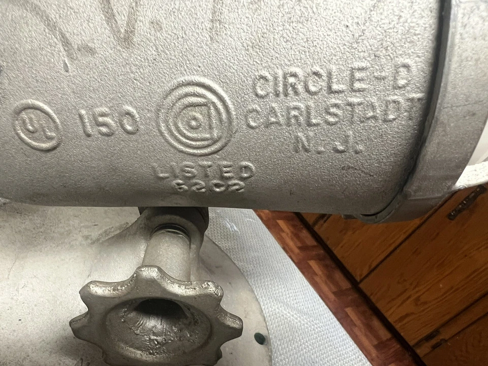 Винтажный прожектор NATALE Circle D для пожарной части грузовика *протестирован* - Изображение 3 из 4