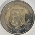 2  Euro Gedenkmünze Lettland 2025 Selija