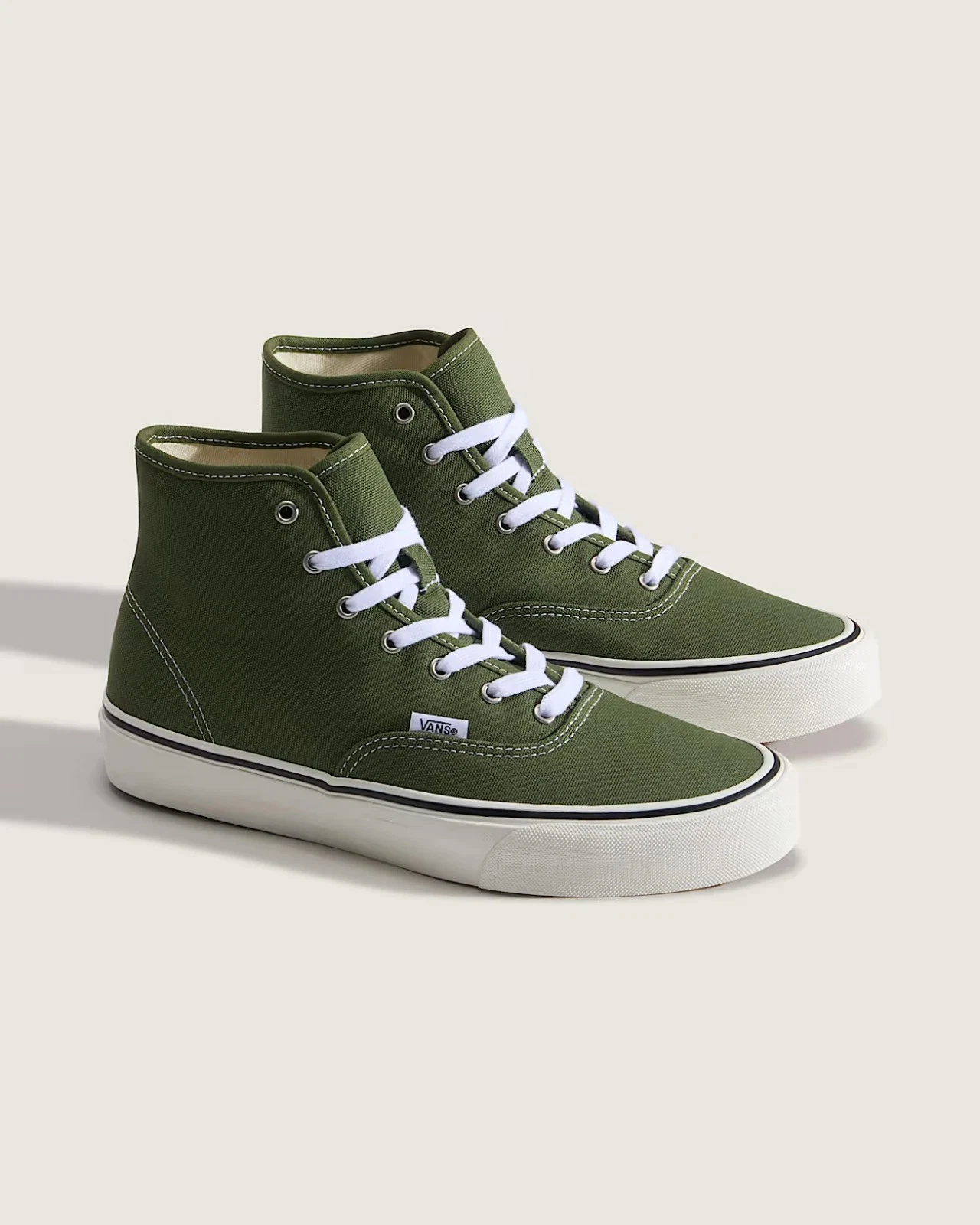 VANS Premium Authentic Hi 2.0 Legendary Shoes Green/ White