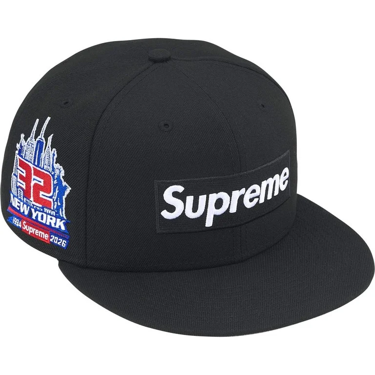Supreme Shop Box Logo New Era 59Fifty Fitted Hat (Black) | eBay