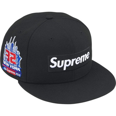 Supreme Shop Box Logo New Era 59Fifty Fitted Hat (Black) | eBay