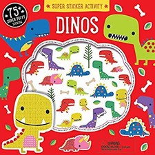 Super Sticker Activity: Dinos Sticker Books