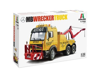 1:24 ITALERI Mb Wrecker Truck Kit IT93808 Model