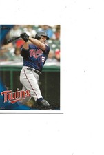 2010 TOPPS TWINS DH HALL OF FAME JIM THOME