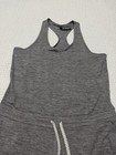 Vuori women’s grey tank pant romper.  Large.  Excellent condition. — photo 4