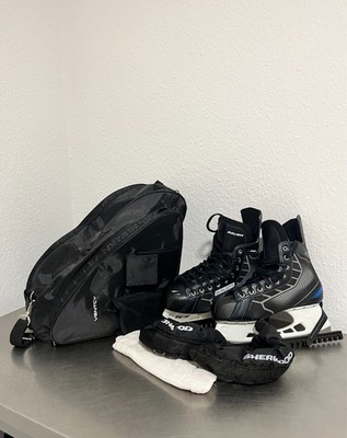 NEU Bauer Lightspeed Pro Schlittschuhe Gr. 43 mit Zubehör: Tasche & Schoner