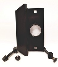 Oil Rubbed Bronze Steel Latch Guard Plate Commercial Outswinging Security