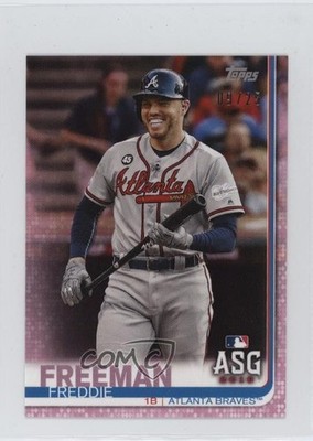 2019 Topps Mini All-Star Pink 9/25 Freddie Freeman #US279 6y2