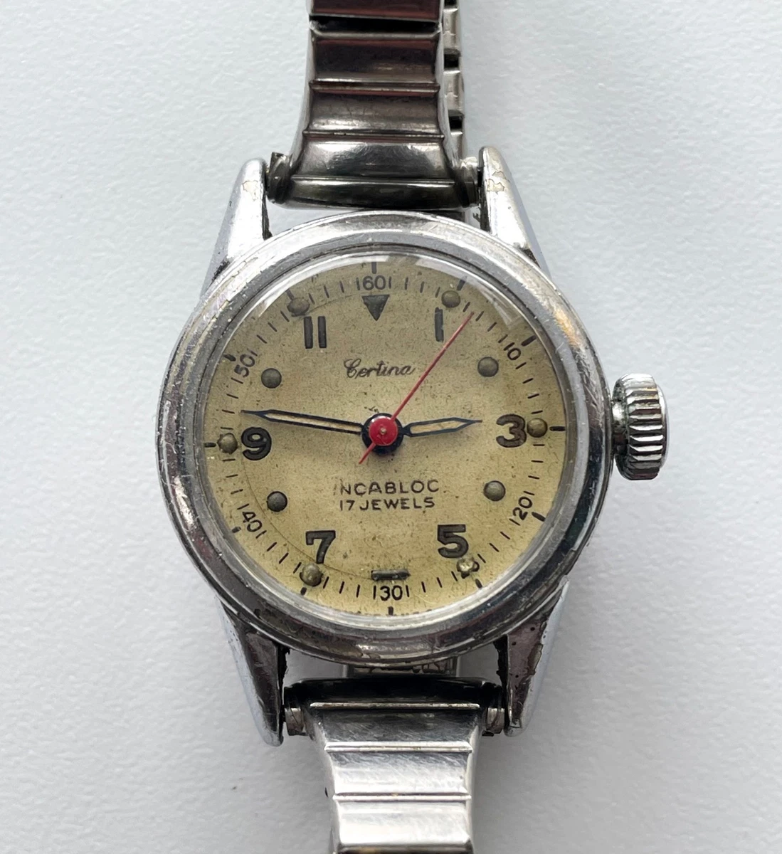 Vintage Certina Women\'s Watch 1958 Swiss Made Tested Manual Wind Mechanical Certina Women main image 4