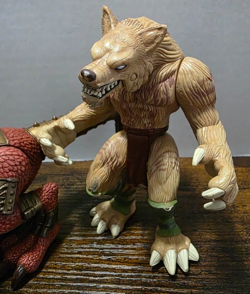 Figura Duel Masters Fear Fang & Shogakukan 2003 6" Hasbro Wizards incompleta Foto 2 de 4