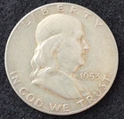 1953-S FRANKLIN HALF  DOLLAR