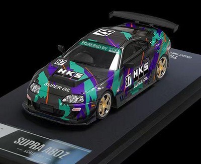 TOYOTA Supra (A80) Z  - HKS - TIME MICRO 1:64