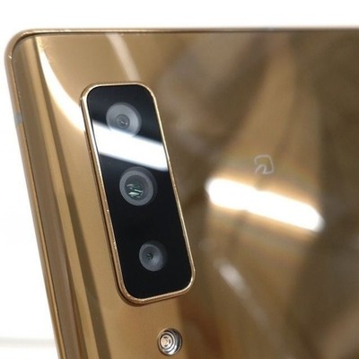 FUJITSU ARROWS NX9 F-52A 5G Android Phone Unlocked Gold Waterproof