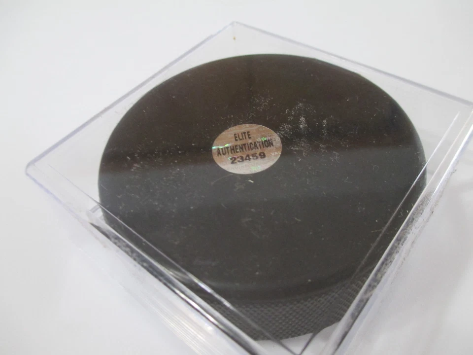 Henrick Lundqvist New York Rangers Autographed  Puck - Image 2 of 2