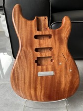AAAAA One piece DIY mahogany nitro matte photoelectric guitar body