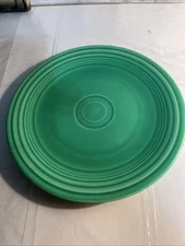 Fiesta Homer Laughlin Original Green 9.5" Lunch Luncheon Plate Vintage