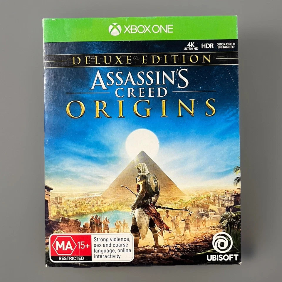 Assassin's Creed Origins - Deluxe Edition w/ Map & Soundtrack CD *Xbox One Game* - Image 2 of 4