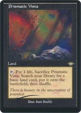 Prismatic Vista (Retro Frame) (Foil Etched) -Foil Near Mint MTG