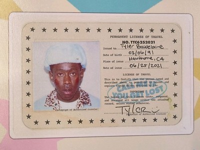 Tyler The Creator ''CALL ME IF YOU GET LOST'' Cover 16x12 WALL PRINT POSTER Vinyl 