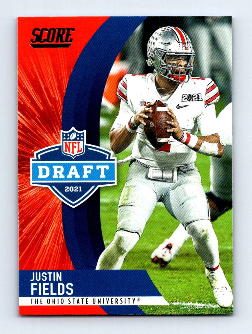 #D2 2021 Score NFL Draft  Justin Fields RC Ohio State