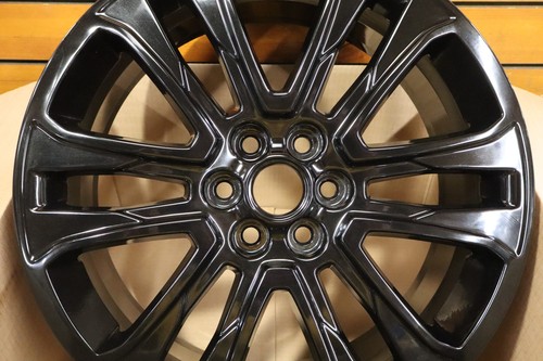 20" GMC Acadia Wheel Rim Factory OEM 5800 2017-2022 Gloss Black - Picture 2 of 5