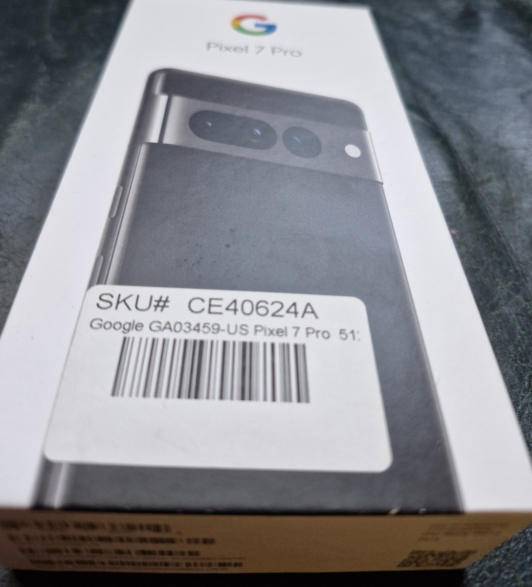 Google Pixel 7 Pro - 512 GB - Obsidian (Unlocked) for sale
