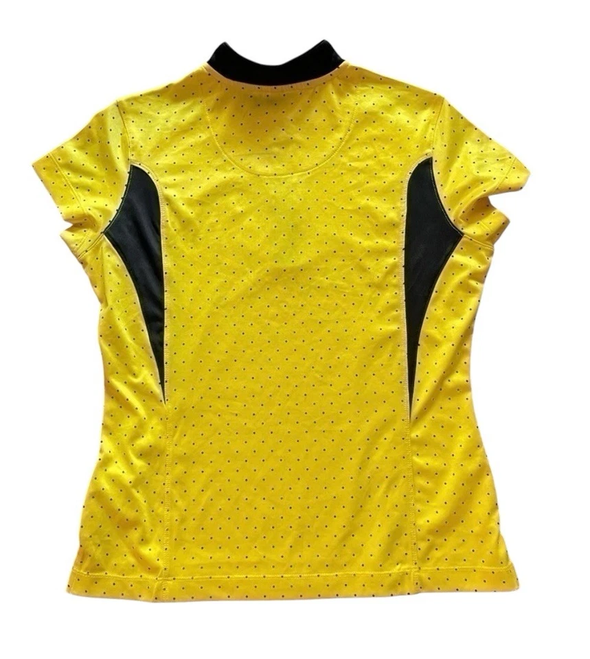 尾部技术性能 • 网球高尔夫户外运动上衣圆点图案 • XS — 第 2/4 张图片