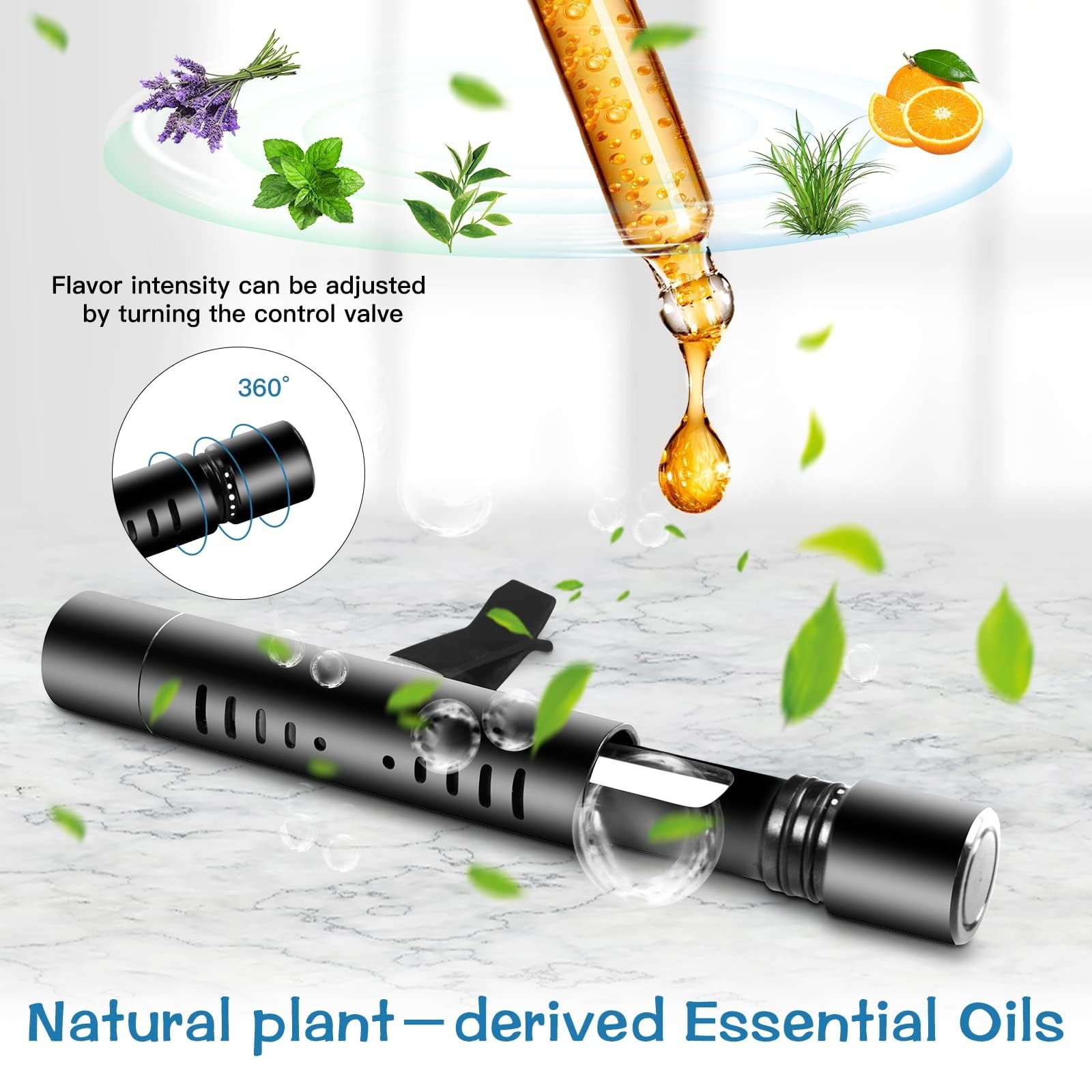 Car Air Fresheners, Car Air Fresheners Clip Set with 5 Essential Oil Scents(1... thumbnail 2