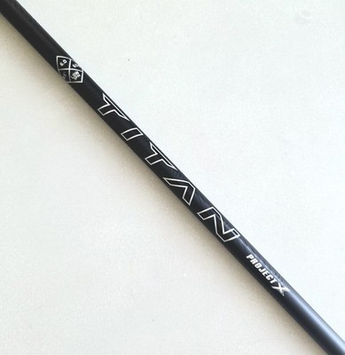 Project X Titan Black 60 Stiff Driver Golfschaft - Titelliste Adapter