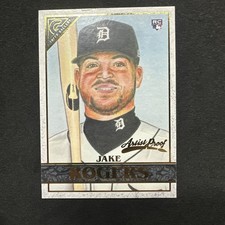 2020 Topps Gallery - Jake Rogers #92 (RC) Art By Todd Aaron Smith