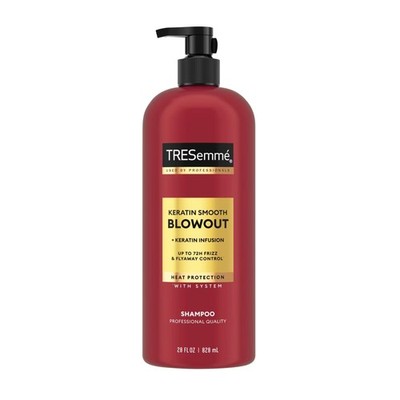 Glättendes Shampoo gegen Frizz mit Hitzeschutz TRESemmé Keratin Smooth 828 ml