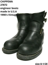 size 8-1/2E! Chippewa 27872 Engineer #1013