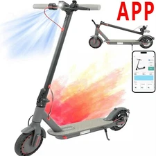 Portable Folding Electric Scooter E-Scooter 350W Motor Long Range Battery w/ APP