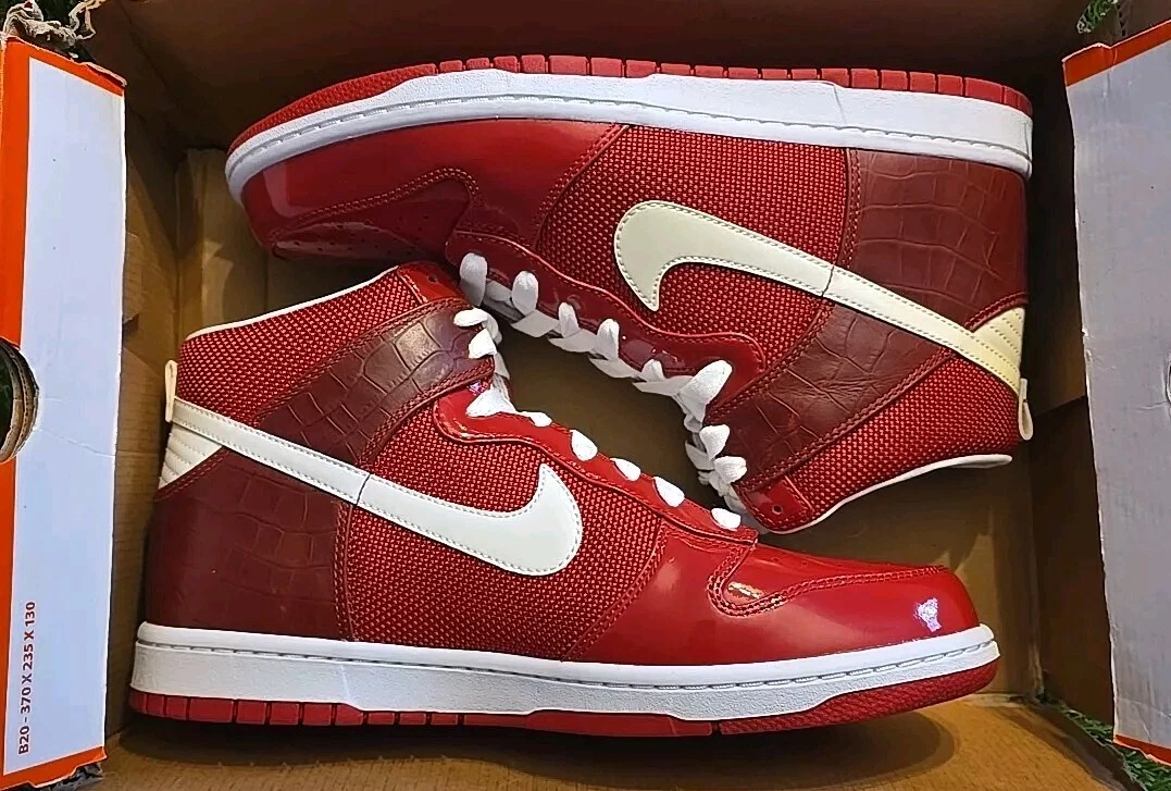 Nike Dunk High Premium Red - 317891-611 for Sale | Authenticity