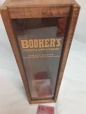 Booker's Small Batch Bourbon Wooden Box with 2021-03 Batch Story Card