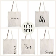 BRIDE TOTE BAG - Personalised Bride Bag | Bride Gift | Engagement Gift Hen Party