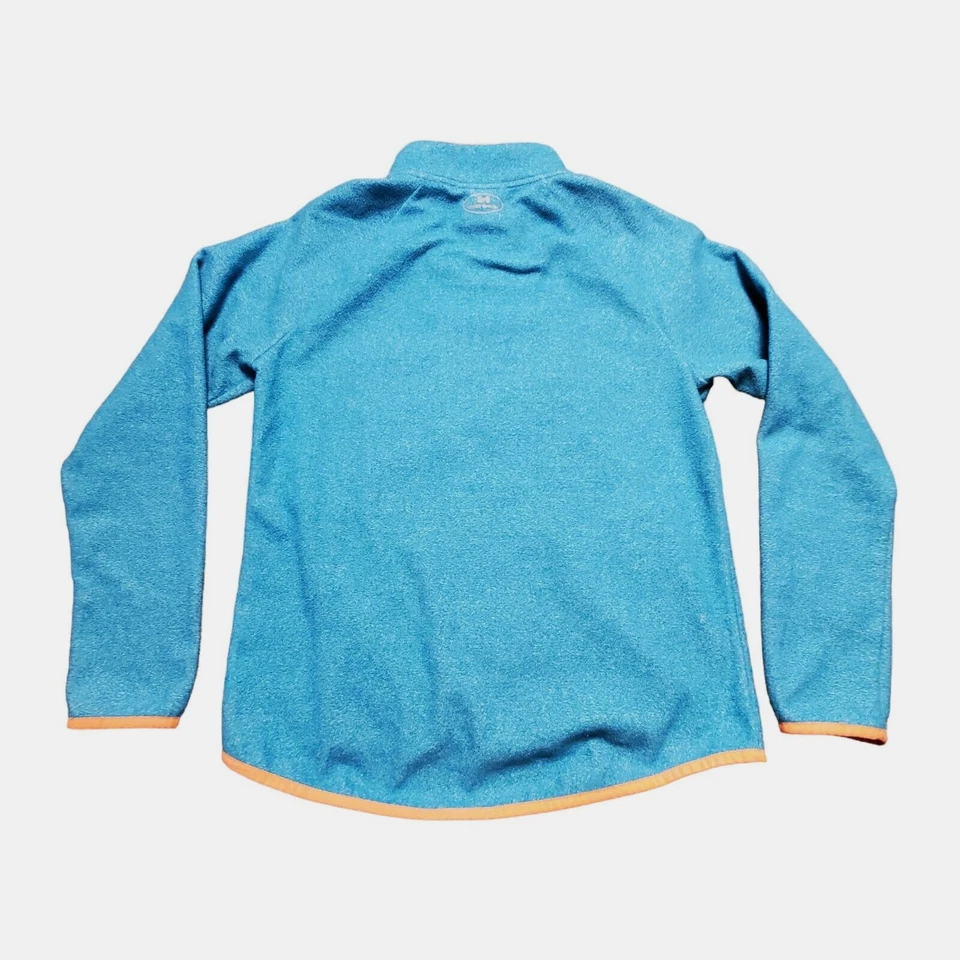 Chaqueta Under Armour Cold Gear Niñas Azul Teal Polar Cremallera Completa Talla Juvenil XL Foto 2 de 4