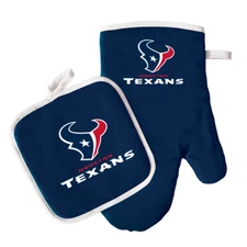 NFL Oven Mitt & Pan Holder Set - Houston Texans