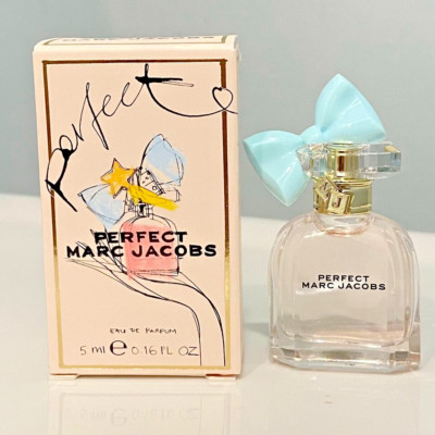 New Marc Jacobs PERFECT EDP perfume for women Splash mini size 5 ml/0.16 oz