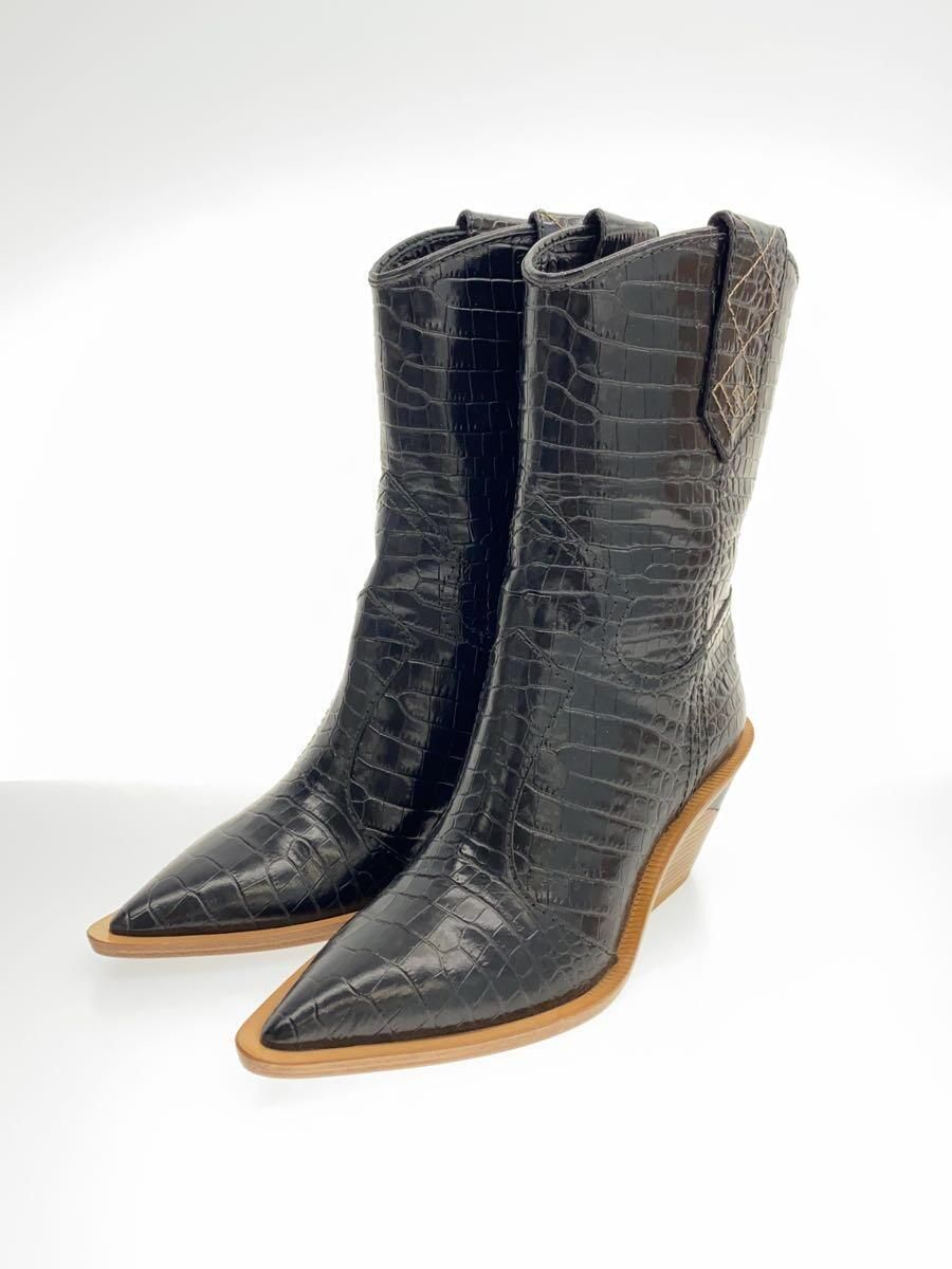 FENDI western boots 36 black Used | eBay FENDI western boots 36 black Used | eBay